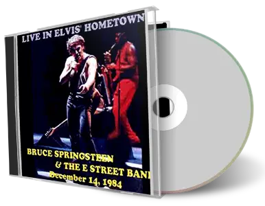 Artwork Cover of Bruce Springsteen 1984-12-14 CD Memphis Audience