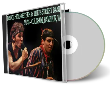 Artwork Cover of Bruce Springsteen 1985-01-05 CD Hampton Audience