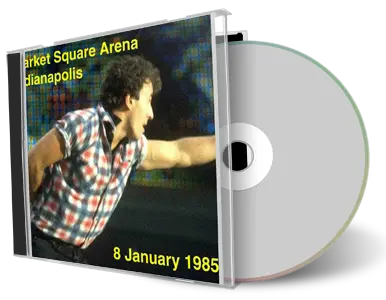 Artwork Cover of Bruce Springsteen 1985-01-08 CD Indianapolis Audience