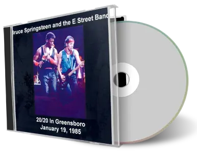 Artwork Cover of Bruce Springsteen 1985-01-19 CD Greensboro Audience