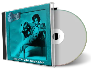 Artwork Cover of David Bowie 1974-07-02 CD Tampa Audience