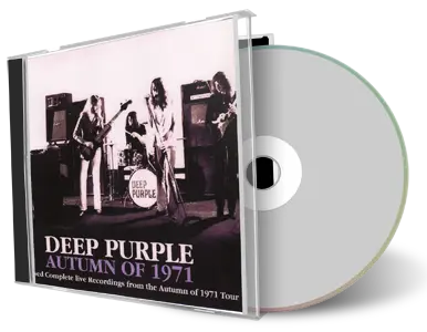 Artwork Cover of Deep Purple 1971-09-29 CD 29-09-1971 Autumn of 1971 Audience
