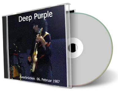 Artwork Cover of Deep Purple 1987-02-06 CD Saarbrucken Audience