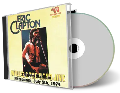 Artwork Cover of Eric Clapton 1974-07-05 CD Pittsburgh Audience