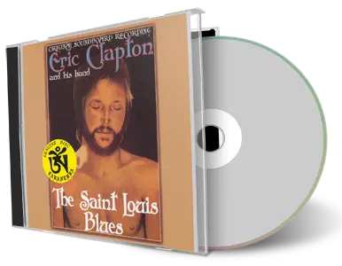 Artwork Cover of Eric Clapton 1974-07-25 CD St Louis Soundboard