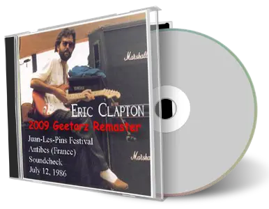 Artwork Cover of Eric Clapton 1986-07-12 CD Antibes-Juan-Les-Pins Audience