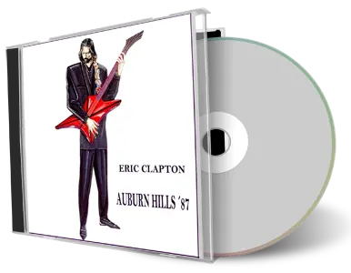 Artwork Cover of Eric Clapton 1987-04-22 CD Detroit Audience