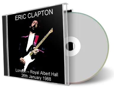Artwork Cover of Eric Clapton 1988-01-26 CD London Audience