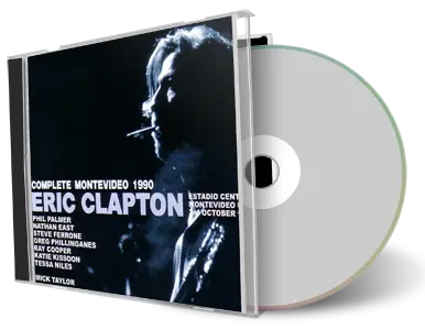 Artwork Cover of Eric Clapton 1990-10-03 CD Montevideo Soundboard