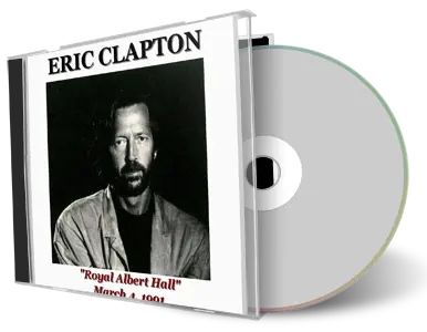 Artwork Cover of Eric Clapton 1991-03-04 CD London Audience