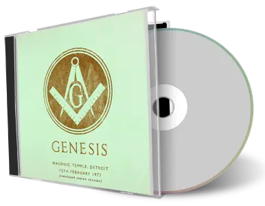 Artwork Cover of Genesis 1977-02-12 CD Detroit Audience