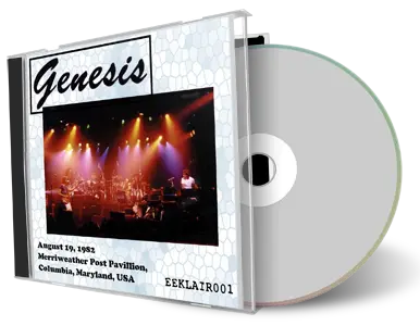 Artwork Cover of Genesis 1982-08-19 CD Columbia Audience