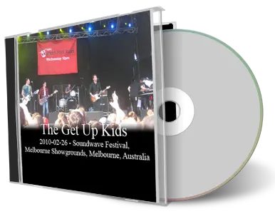 Artwork Cover of Get Up Kids 2010-02-26 CD Melbourne Audience