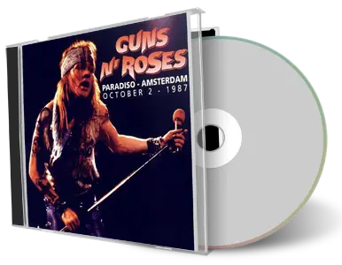 Artwork Cover of Guns N Roses 1987-10-02 CD Amsterdam Audience