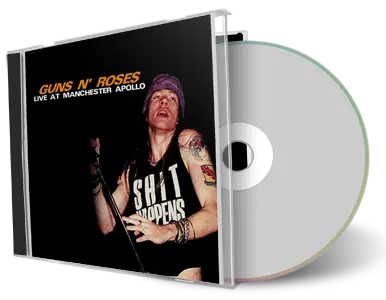 Artwork Cover of Guns N Roses 1987-10-06 CD Manchester Audience