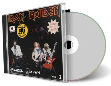 Artwork Cover of Iron Maiden 1981-05-21 CD Tokyo Audience