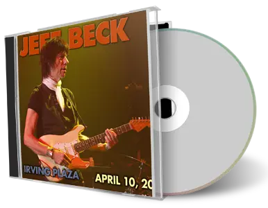 Artwork Cover of Jeff Beck 2009-04-10 CD New York City Audience