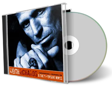 Artwork Cover of Keith Richards 1988-12-17 CD East Rutherford Audience