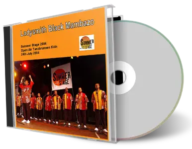 Artwork Cover of Ladysmith Black Mambazo 2004-05-24 CD Cologne Soundboard