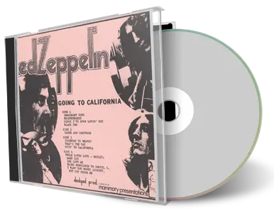 Artwork Cover of Led Zeppelin 1971-09-14 CD Berkeley Audience