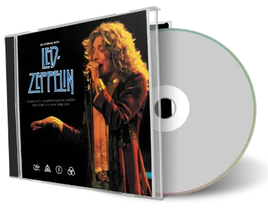 Artwork Cover of Led Zeppelin 1977-06-14 CD New York City Audience