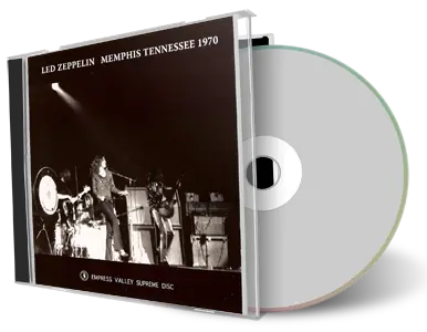 Artwork Cover of Led Zeppelin Compilation CD Memphis 70 Audience
