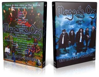 Artwork Cover of Mago De Oz 2011-12-02 DVD La Paz Audience