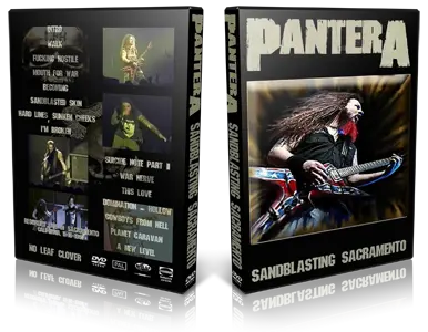 Artwork Cover of Pantera 1997-11-16 DVD Sacramento Audience