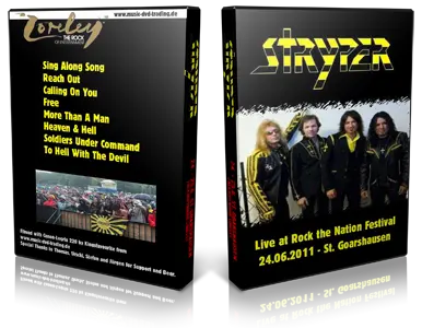 Artwork Cover of Stryper 2011-06-24 DVD St Goarshausen Audience
