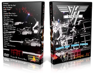 Artwork Cover of Van Halen 2012-04-14 DVD Tampa Audience