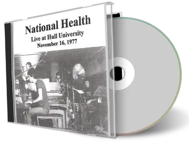 Artwork Cover of National Health 1977-11-16 CD Hull Audience