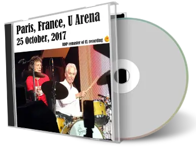 Artwork Cover of Rolling Stones 2017-10-25 CD Paris Audience