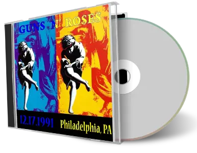 Artwork Cover of Guns N Roses 1991-12-17 CD Philadelphia Audience