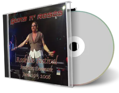Artwork Cover of Guns N Roses 2006-06-29 CD Roskilde Audience