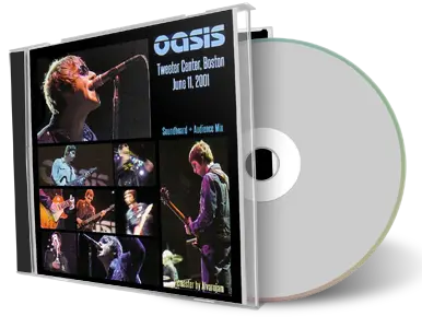 Artwork Cover of Oasis 2001-06-11 CD Boston Audience