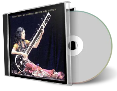 Artwork Cover of Anoushka Shankar 2016-10-09 CD Uppsala Soundboard