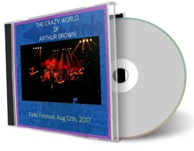 Artwork Cover of Arthur Brown 2017-08-12 CD Finkenbach Audience