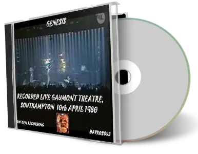 Artwork Cover of Genesis 1980-04-10 CD Southampton Audience