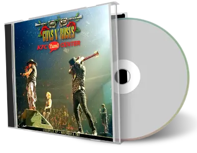 Artwork Cover of Guns N Roses 2017-11-03 CD Louisville Audience