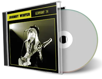 Artwork Cover of Johnny Winter 1974-11-07 CD Frankfurt Audience