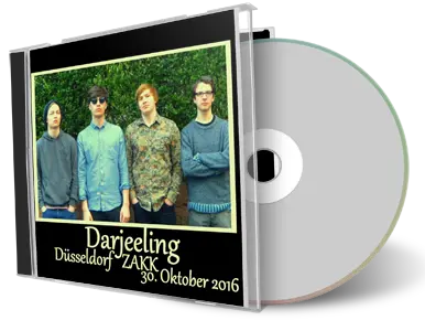 Artwork Cover of Darjeeling 2016-10-30 CD Dusseldorf Audience