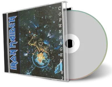Artwork Cover of Iron Maiden 1983-06-07 CD Copenhagen Audience