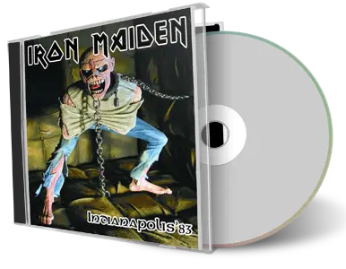 Artwork Cover of Iron Maiden 1983-08-07 CD Indianapolis Audience