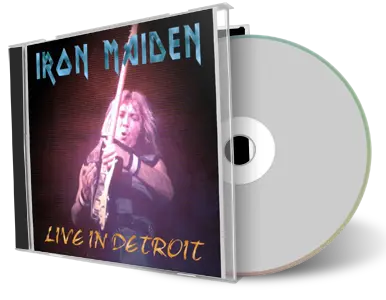 Artwork Cover of Iron Maiden 1983-08-11 CD Detroit Audience