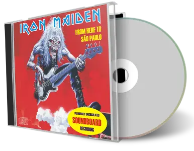 Artwork Cover of Iron Maiden 1992-08-01 CD Sao Paulo Soundboard