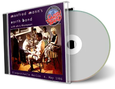 Artwork Cover of Manfred Manns Earthband 1986-05-04 CD Berlin Audience