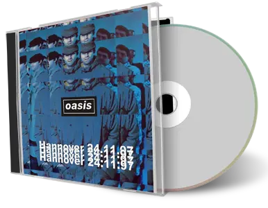 Artwork Cover of Oasis 1997-11-24 CD Hannover Audience