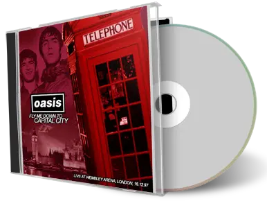 Artwork Cover of Oasis 1997-12-16 CD London Audience