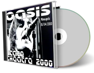 Artwork Cover of Oasis 2000-04-15 CD Minneapolis Audience