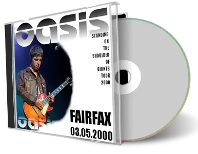 Artwork Cover of Oasis 2000-05-03 CD Fairfax Audience